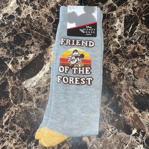 Disney Mickey Mouse Friend of the Forest Socks NWT